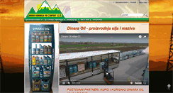 Desktop Screenshot of dinaraoil.com